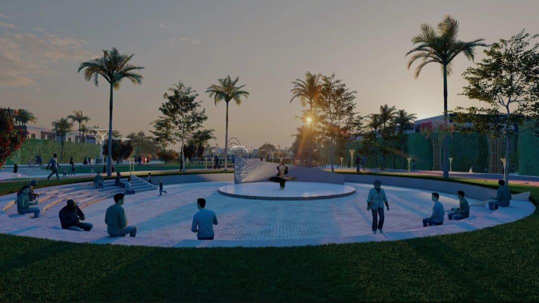 Designing for Wellbeing: A Biophilic Urban Space that Connects People and Nature